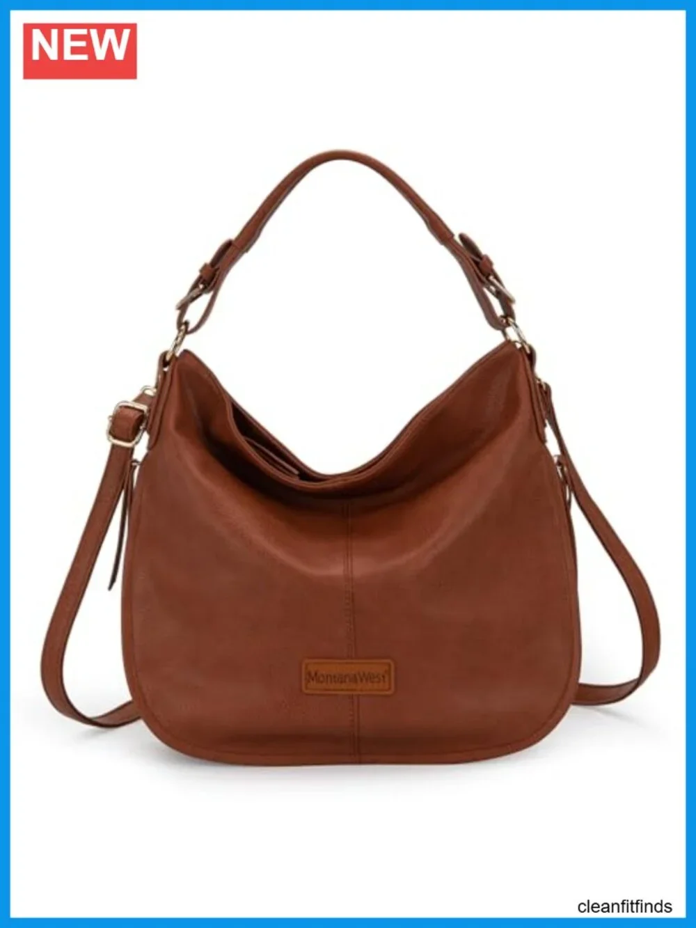 Hobo Shoulder Bag for Women Vegan Leather Large Purses Crossbody